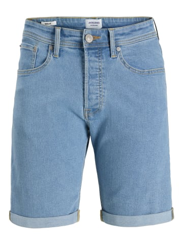 JACK & JONES PLUS Jeans-Shorts in Blue Denim