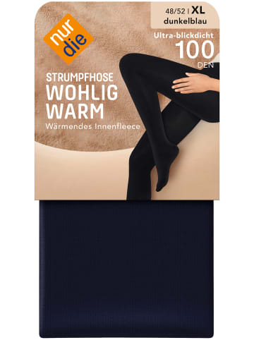 Nur Die  Feinstrumpfhose Wohlig-Warm in Schwarz