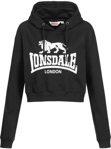 Lonsdale Hoodie "Roxeth" in Schwarz