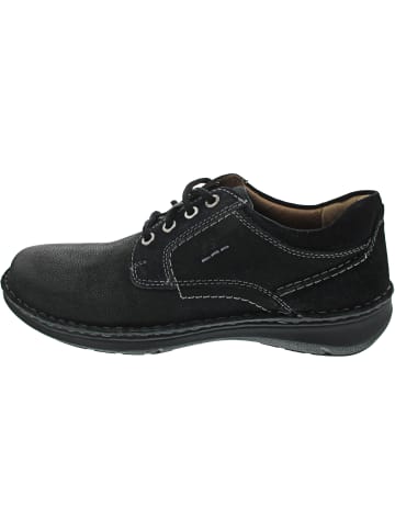 Josef Seibel New Anvers 06 sportlicher Schnürer Schwarz