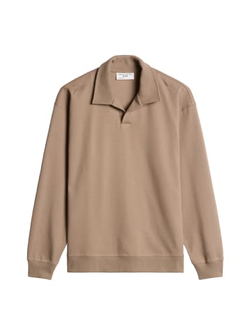 Marc O'Polo DENIM Polo-Sweatshirt regular in Cold Taupe