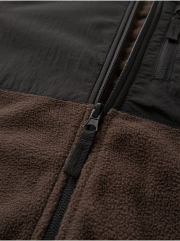 TWO SOON Jacke in Chocolate Brown1