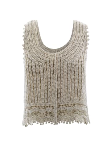 Aiki Keylook Top Vestivist in Beige