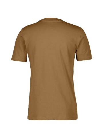SCOTT M POCKET S/SL TEE in Beige