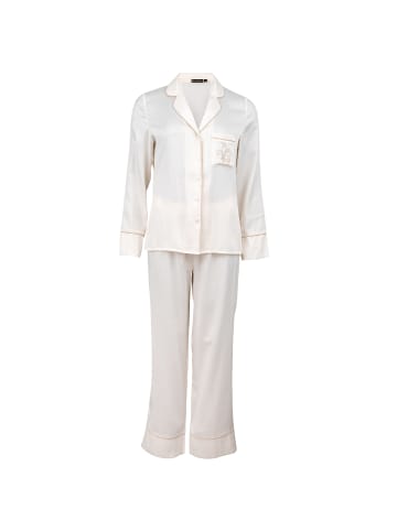 Roberto Geissini Damen Pyjama Champagner L