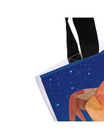 Mr. & Mrs. Panda Tasche Sternzeichen Krebs ohne Spruch in Sternenhimmel Blau