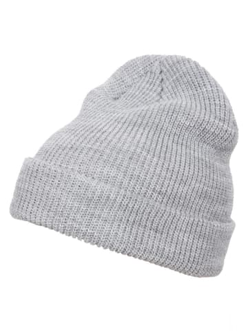  Flexfit Yupoong Beanies in heather grey