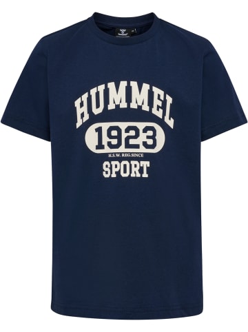 Hummel T-Shirt Hmlprint Kinder in BLACK IRIS