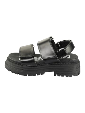 Buffalo Sandalen schwarz
