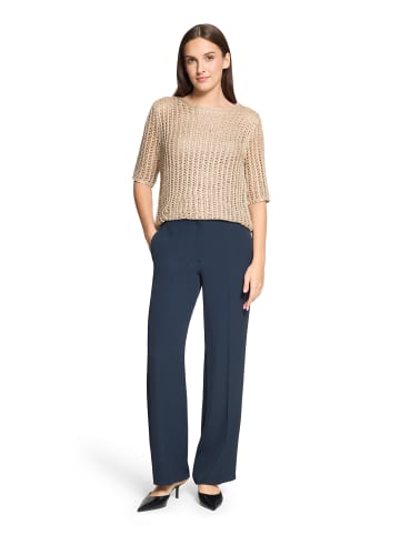 Betty Barclay Strickpullover mit Lochmuster in Beige