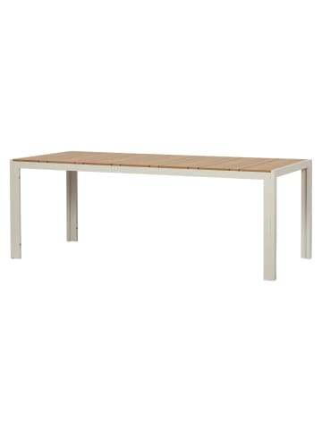 ebuy24 Gartentisch Noah Teak 205 x 90 cm