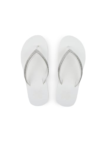 Flip Flop Zehentrenner "flip*glam" in Weiß