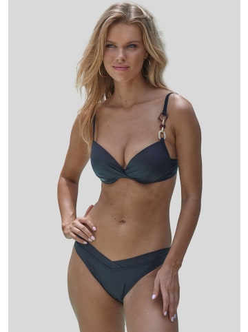 LASCANA Bügel-Bikini-Top in schwarz