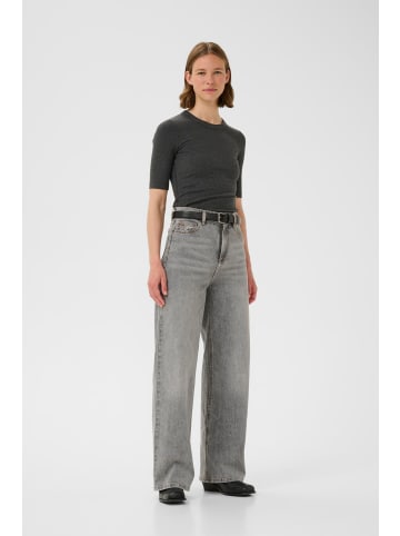 InWear Jerseytop DagnaIW Slim fit in Dark Grey Melange