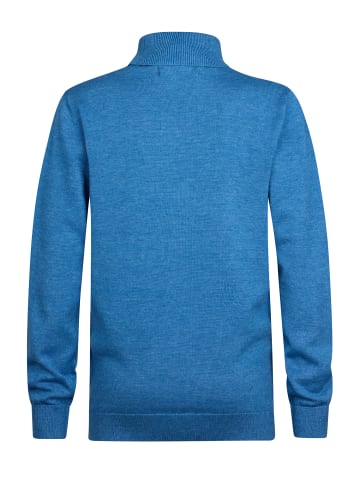 Petrol Industries Stehkragenpullover Yellowstone in Blau