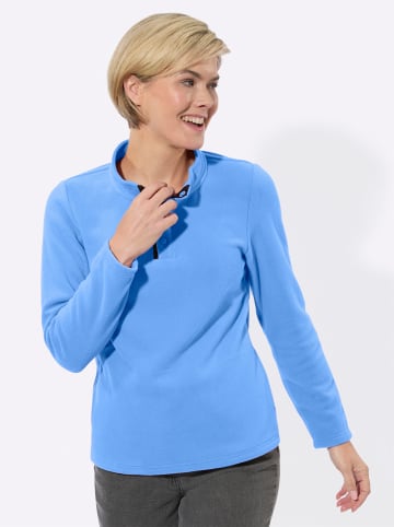 WITT WEIDEN Fleece-Shirt in himmelblau