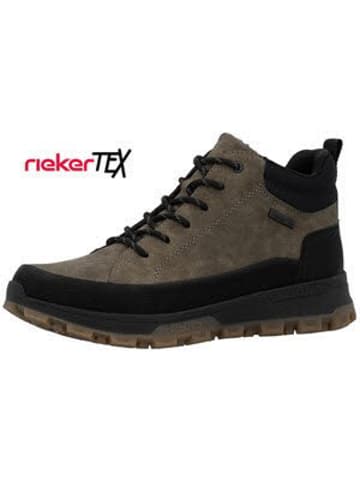 rieker Herren- Winterschuhe warm in Schwarz