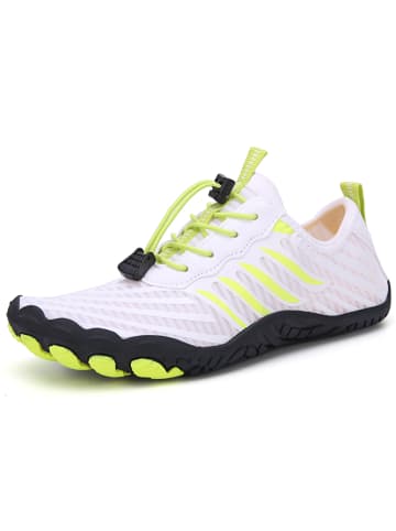 DOTALES ActiveStep Barfußschuhe Weiss-Gelb 36