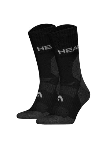 HEAD Socken 2er Pack in Schwarz