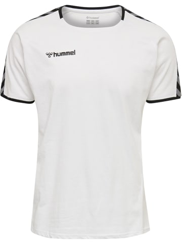 Hummel T-Shirt S/S Hmlauthentic Kids Training Tee in WHITE