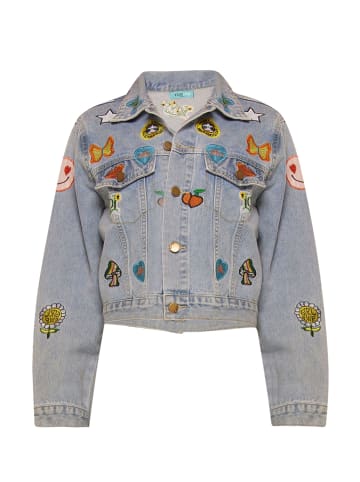 TOOCHE Jacke & Mantel "Jeansjacke" in blau