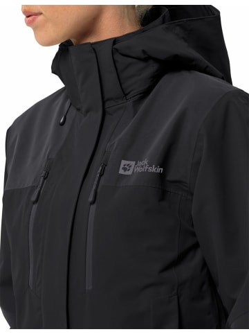 Jack Wolfskin Softshelljacke für Damen in Schwarz