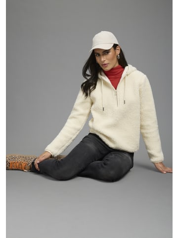 Laura Scott Fleecepullover in Sand