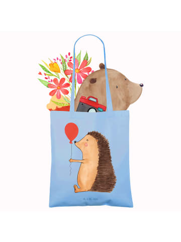 Mr. & Mrs. Panda Schultertasche Igel Luftballon ohne Spruch in Sky Blue