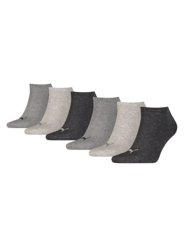 Puma Socken 6er Pack in Grau