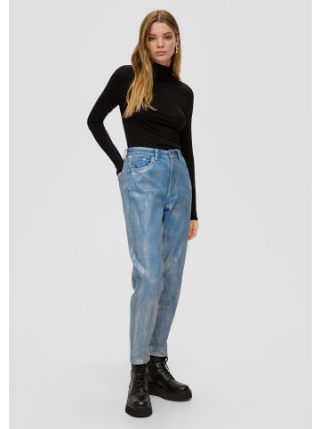 QS Jeans-Hose MOM in 93Z1_silber