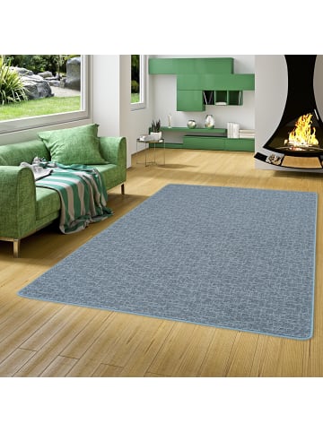 Snapstyle Teppich Niva in blau