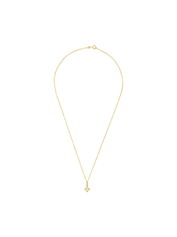 Amor Kette mit Anhänger Gold 585/14 ct in Gold