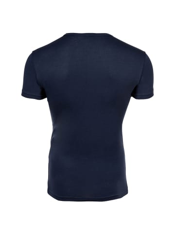 Emporio Armani T-Shirt 2er Pack in Marine/Weiß