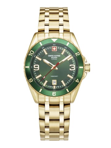 Swiss Military Quarzuhr 7034.1114SAM in Gold