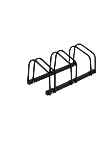 Fahrradständer in Schwarz - (B)67,5 x (H)27 x (T)33 cm