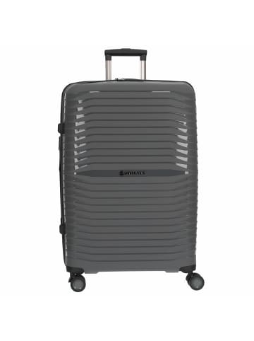 Stratic Bright+ - 4-Rollen-Trolley 76 cm L erw. (silver) in grau