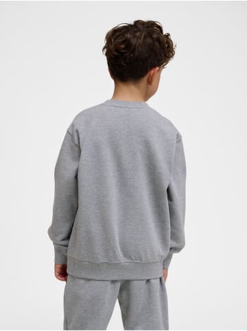 Hummel Sweatshirt Hmlclean Kinder in GREY MELANGE