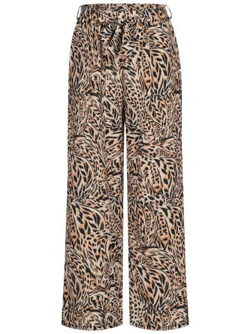 Cloud5ive Cloud5ive Summer Pants with tie belt and aop leo print in leo