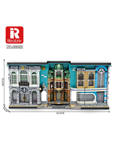 Reobrix Architekturbuch Klemmbaustein Set 3108 Teile