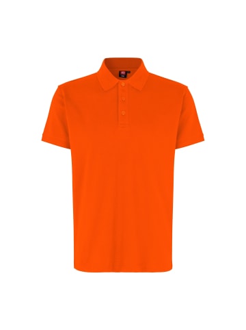 IDENTITY Polo Shirt stretch in Orange