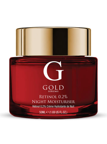 Gold Serums Nachtcreme mit 0,2 % Retinol 50 ml