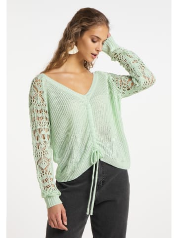 IZIA Damen Strickpullover in Mint