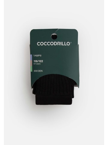 Coccodrillo Mädchenstrumpfhosen in schwarzgrau