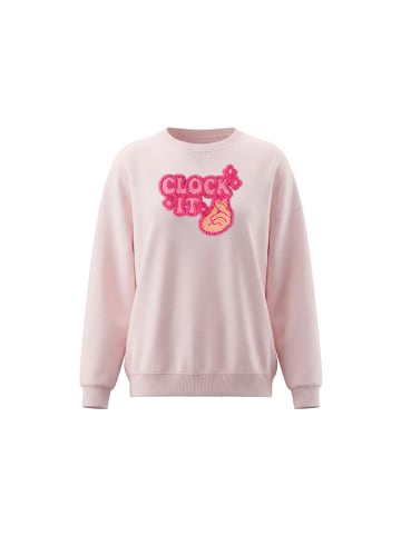 myMo Women Sweatshirt in Light Rose