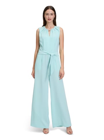 BETTY & CO Jumpsuit ohne Arm in Pastel Turquoise