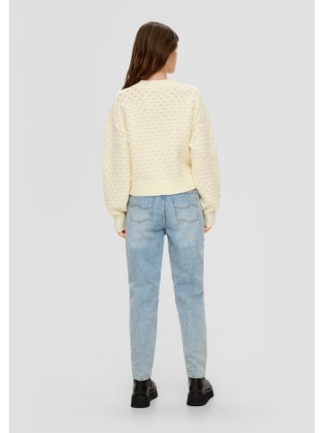 QS Strickpullover in 0700_natur