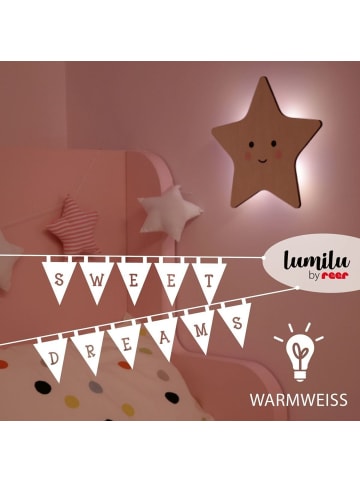 Reer lumilu Silhouette Light star in Braun ab 0 Monate