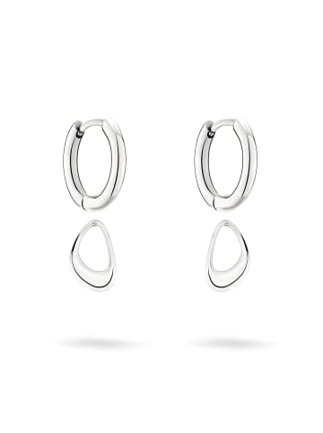 LIEBESKIND BERLIN Creolen The Organic Creole in silber