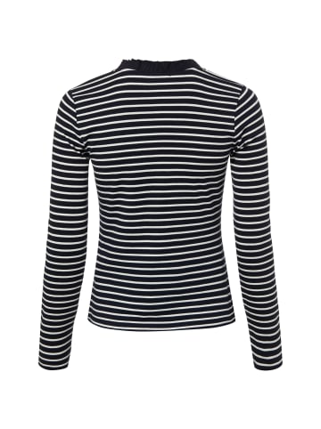 Zero  Langarmshirt in marine weiß