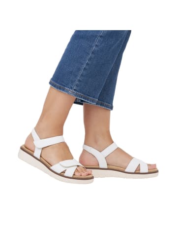 remonte Sandale Sandalette in weiß